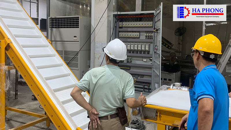 quy trình vận hành băng tải