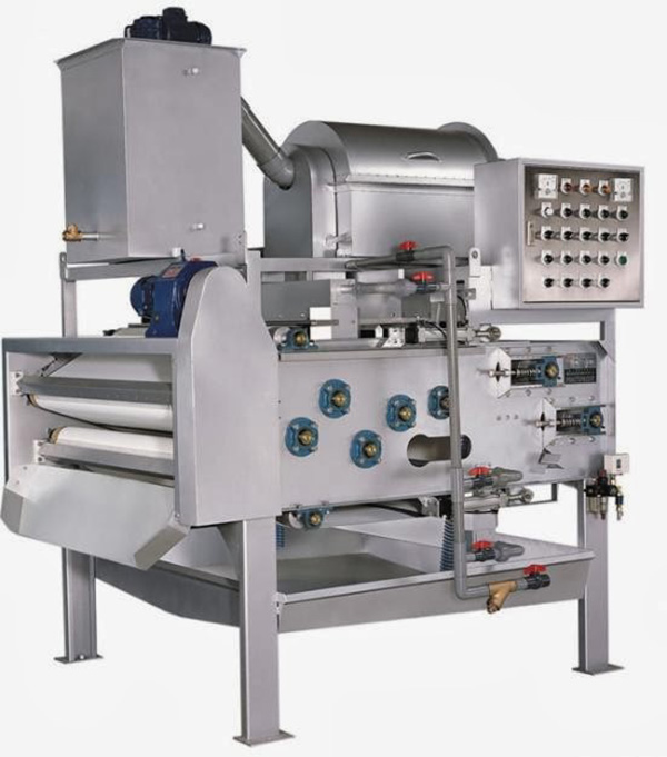 máy ép bùn băng tải